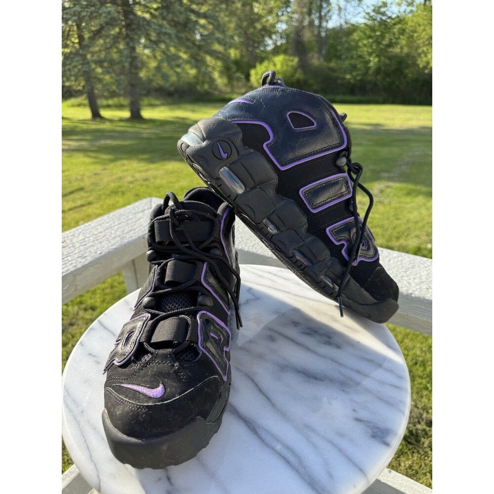 Size 10 - Nike Air More Uptempo '96 Black Action Grape